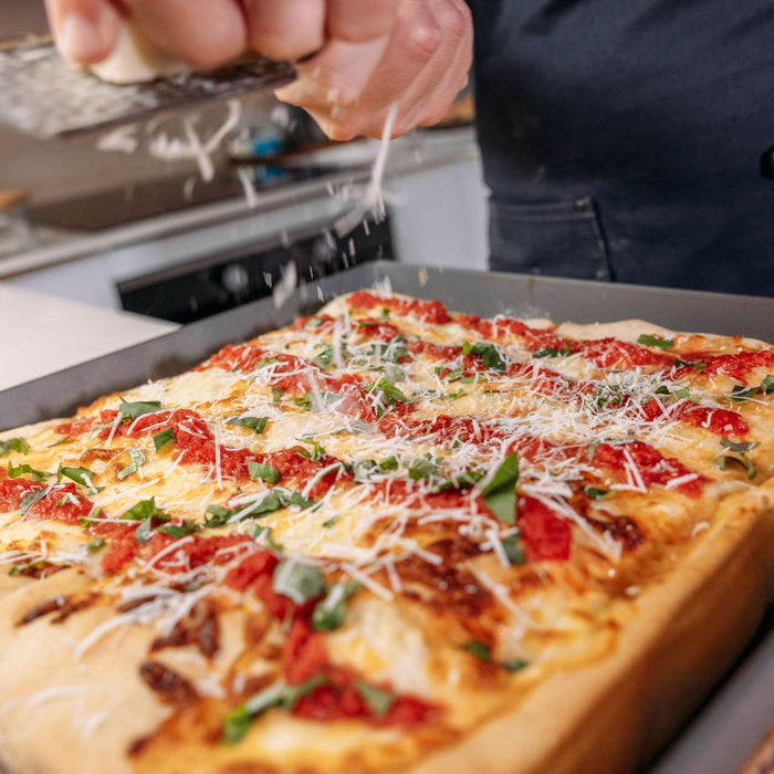 Glutenfreier Pizzateig für Blechpizza