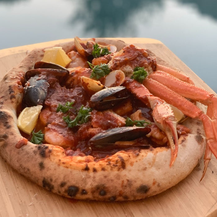 Cioppino-Pizza