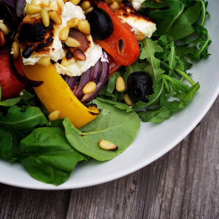 Gerösteter griechischer Salat