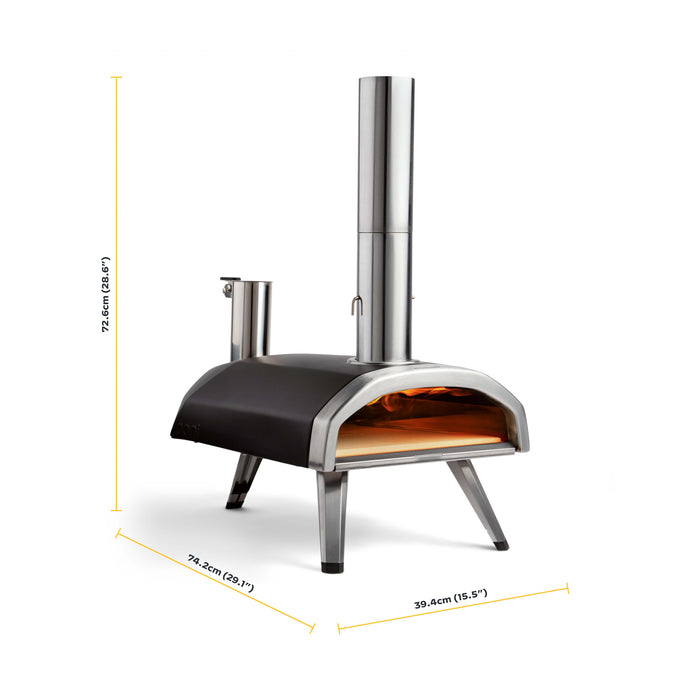 Ooni Fyra 12 Pizza Oven | Klicke auf dieses Bild, um den Galeriemodus des Produkts zu öffnen. Der Produktbild-Galeriemodus ermöglicht es dir, die Bilder zu vergrößern.