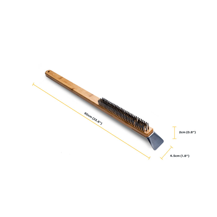 Ooni Pizza Oven Brush Measurements | Klicke auf dieses Bild, um den Galeriemodus des Produkts zu öffnen. Der Produktbild-Galeriemodus ermöglicht es dir, die Bilder zu vergrößern.