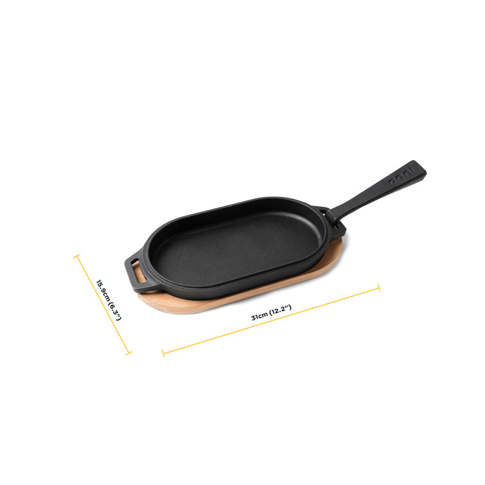 Ooni Cast Iron Sizzler Pan | Klicke auf dieses Bild, um den Galeriemodus des Produkts zu öffnen. Der Produktbild-Galeriemodus ermöglicht es dir, die Bilder zu vergrößern.